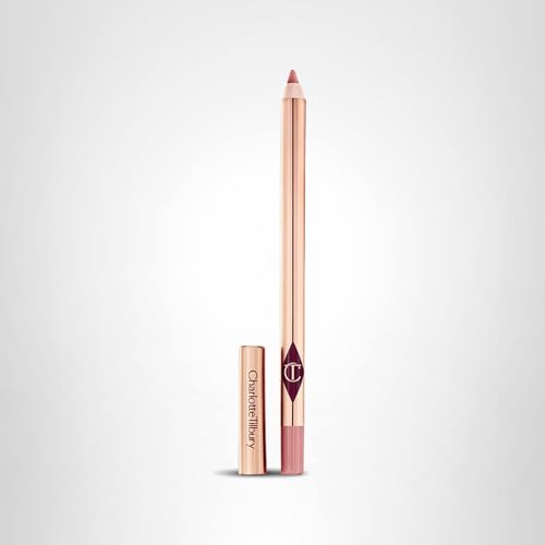 Charlotte Tilbury Lip Cheat Lip Liner Pencil - Gives Lips a Fuller-Looking, Defined Pout - Enriched with Jojoba Oil & Hyaluronic Acid - Waterproof, Smudge-Proof & Transfer-Proof