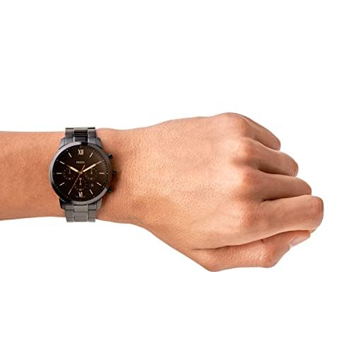 Fossil Men's Watch, Neutra Quartz Stainless Steel Chronograph Watch for Men