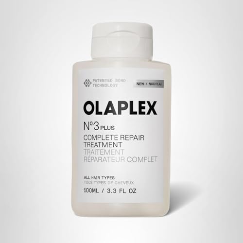 Olaplex N°.3PLUS Complete Repair Treatment: 3-minute Pre-shampoo Treatment to Immediately Repair Hair Damage for Softer, Stronger Hair | For Coily, Curly, Straight, and Wavy