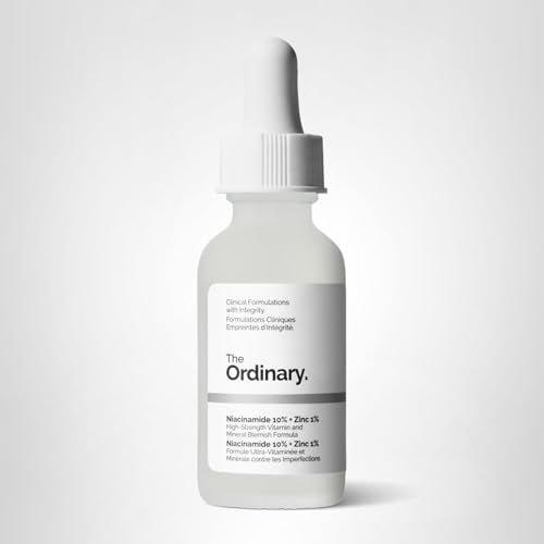 The Ordinary Niacinamide 10% + Zinc 1%, Smoothing Serum for Blemish-Prone Skin