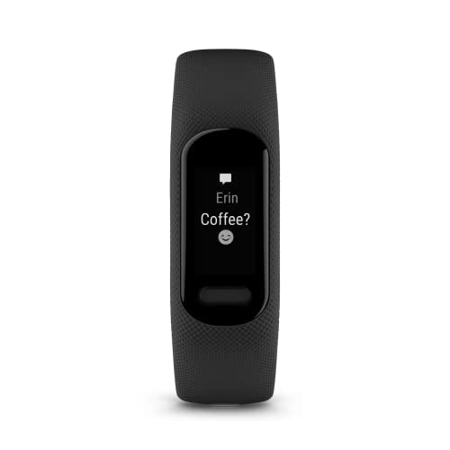 Garmin vívosmart® 5, Fitness Tracker, Long-Lasting Battery, Simple Design, Black
