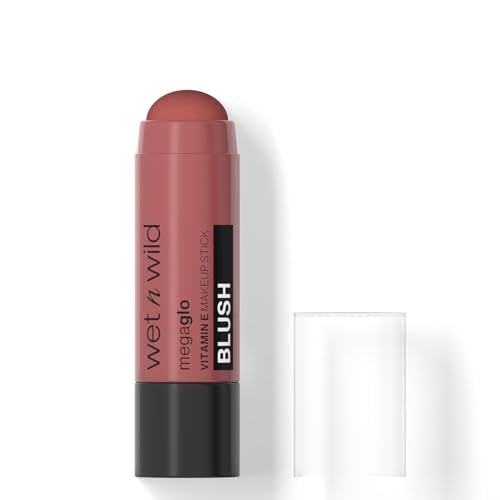 wet n wild MegaGlo Makeup Stick, Buildable Color, Versatile Use, Cruelty-Free & Vegan - When the Nude Strikes
