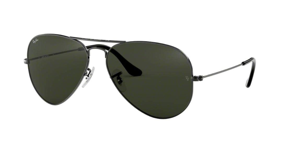 Ray-Ban RB3025 Metal Aviator Sunglasses For Men For Women +BUNDLE with ACCESSORY EYEWEAR KIT