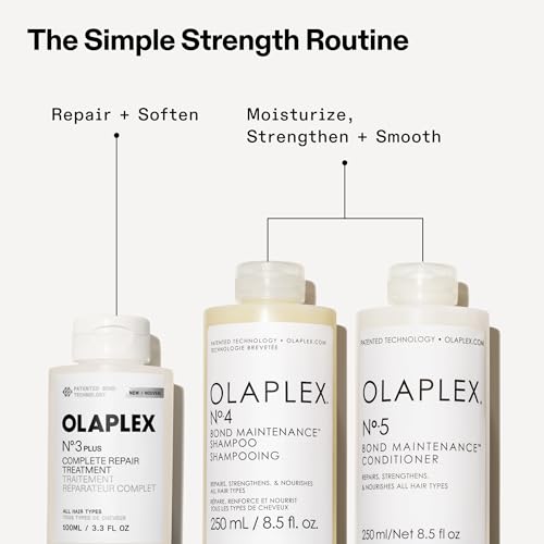 Olaplex N°.3PLUS Complete Repair Treatment: 3-minute Pre-shampoo Treatment to Immediately Repair Hair Damage for Softer, Stronger Hair | For Coily, Curly, Straight, and Wavy