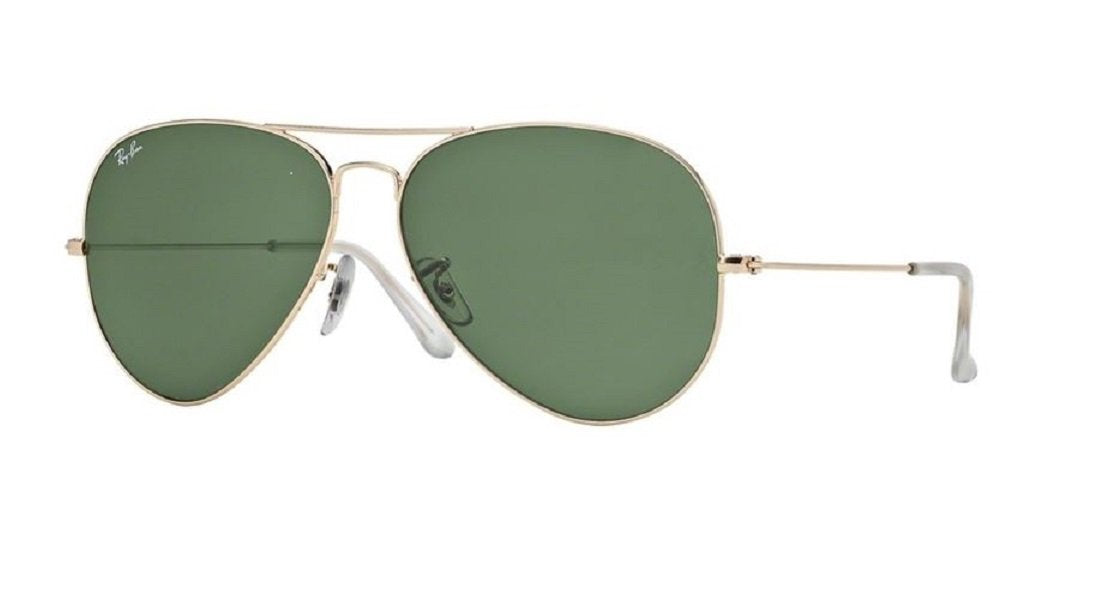 Ray-Ban RB3025 Metal Aviator Sunglasses For Men For Women +BUNDLE with ACCESSORY EYEWEAR KIT