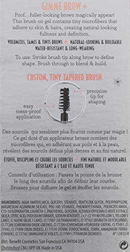 Benefit Benefit Gimme Brow+ Volumizing Fiber Gel Gimme Brow+ #1 Light, 0.1 fluid_ounces