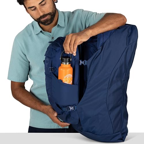 Osprey Farpoint 40L Men's Travel Backpack - Carry On Bag with Laptop Sleeve and Toiletry Pocket, Black