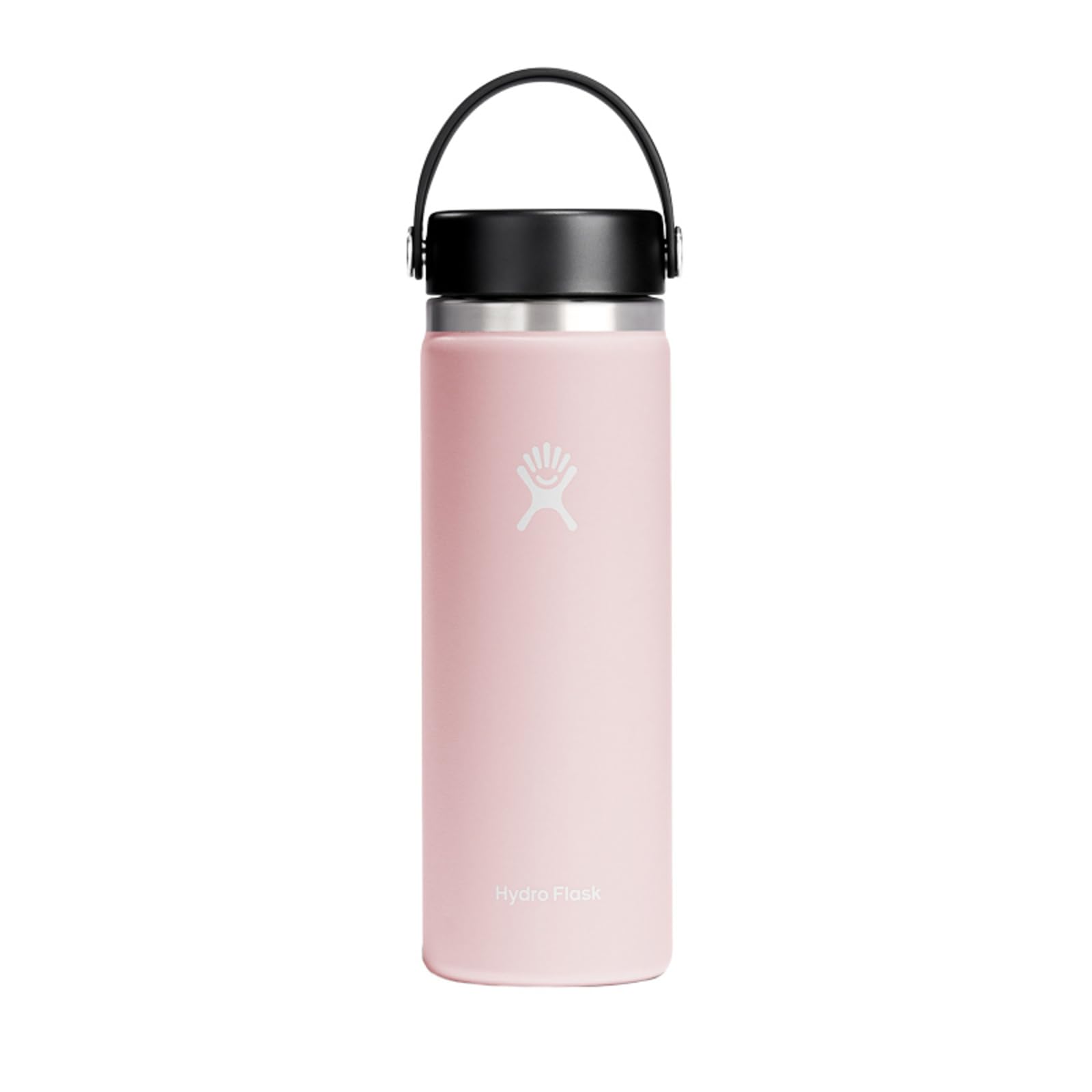 Hydro Flask Water Bottle - Insulated Stainless Steel - Wide Mouth Flex Lid, Non Spill, Leakproof and Refillable in 32 Oz White
