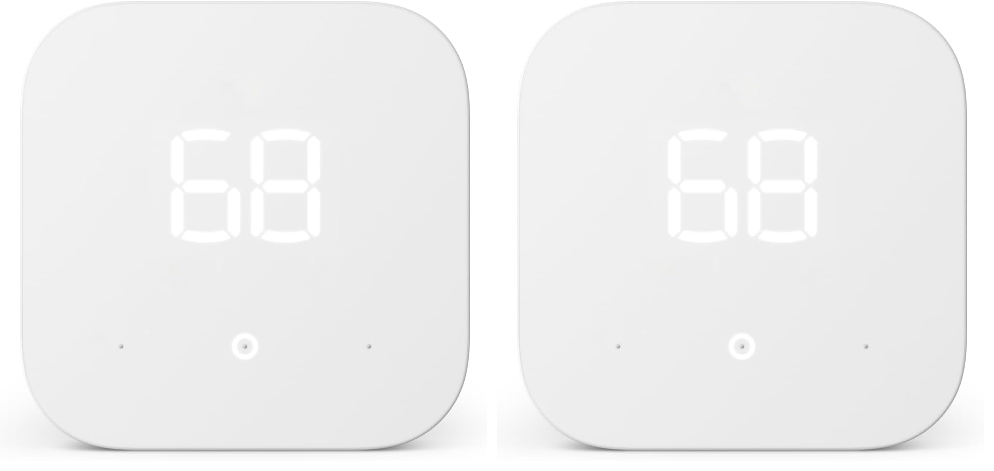 Amazon Smart Thermostat – Save money and energy - Works with Alexa and Ring - C-wire required
