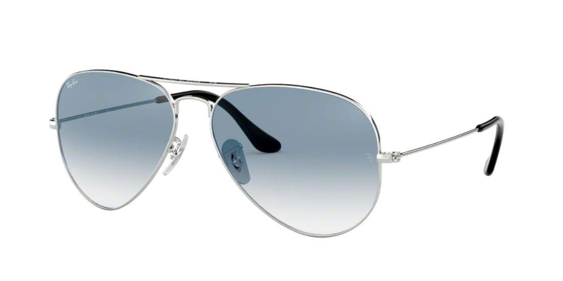 Ray-Ban RB3025 Metal Aviator Sunglasses For Men For Women +BUNDLE with ACCESSORY EYEWEAR KIT