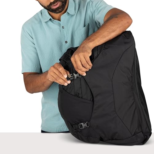 Osprey Farpoint 40L Men's Travel Backpack - Carry On Bag with Laptop Sleeve and Toiletry Pocket, Black