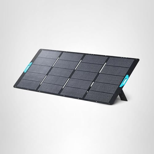 Anker SOLIX PS200 Solar Panel with Adjustable Kickstand, 200W Foldable Portable Solar Charger, IP67 Waterproof, 23% Higher Energy Conversion Efficiency, for Camping, RVs, and Blackouts