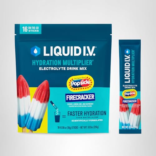 Liquid I.V.® Hydration Multiplier - Lemon Lime | Electrolyte Powder Drink Mix | 1 Pack (16 Servings)