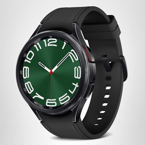 Samsung Galaxy Watch 6 Classic 43mm Bluetooth Smartwatch, Rotating Bezel, Fitness Tracker, Personalized HR Zones, Advanced Sleep Coaching, Heart Monitor, BIA Sensor, Health Insights, US Version, Black