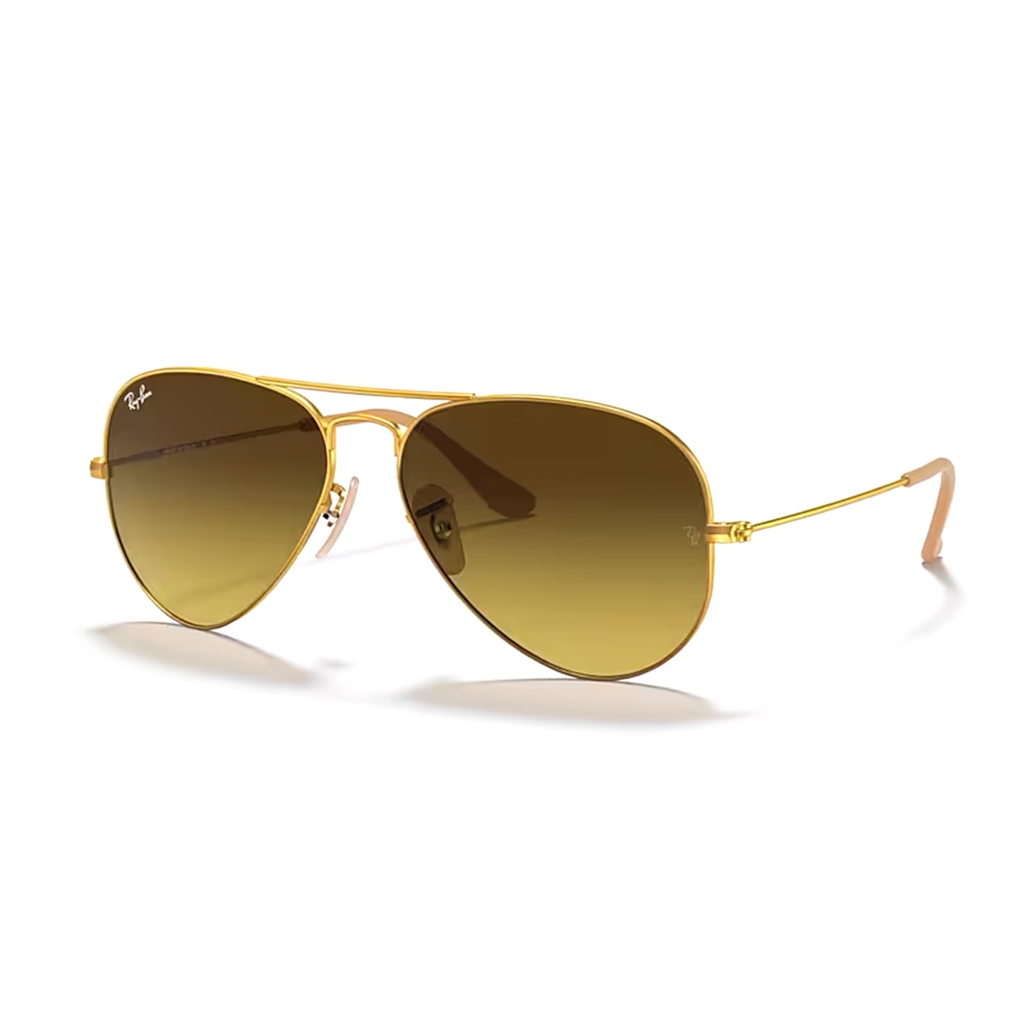 Ray-Ban RB3025 Metal Aviator Sunglasses For Men For Women +BUNDLE with ACCESSORY EYEWEAR KIT