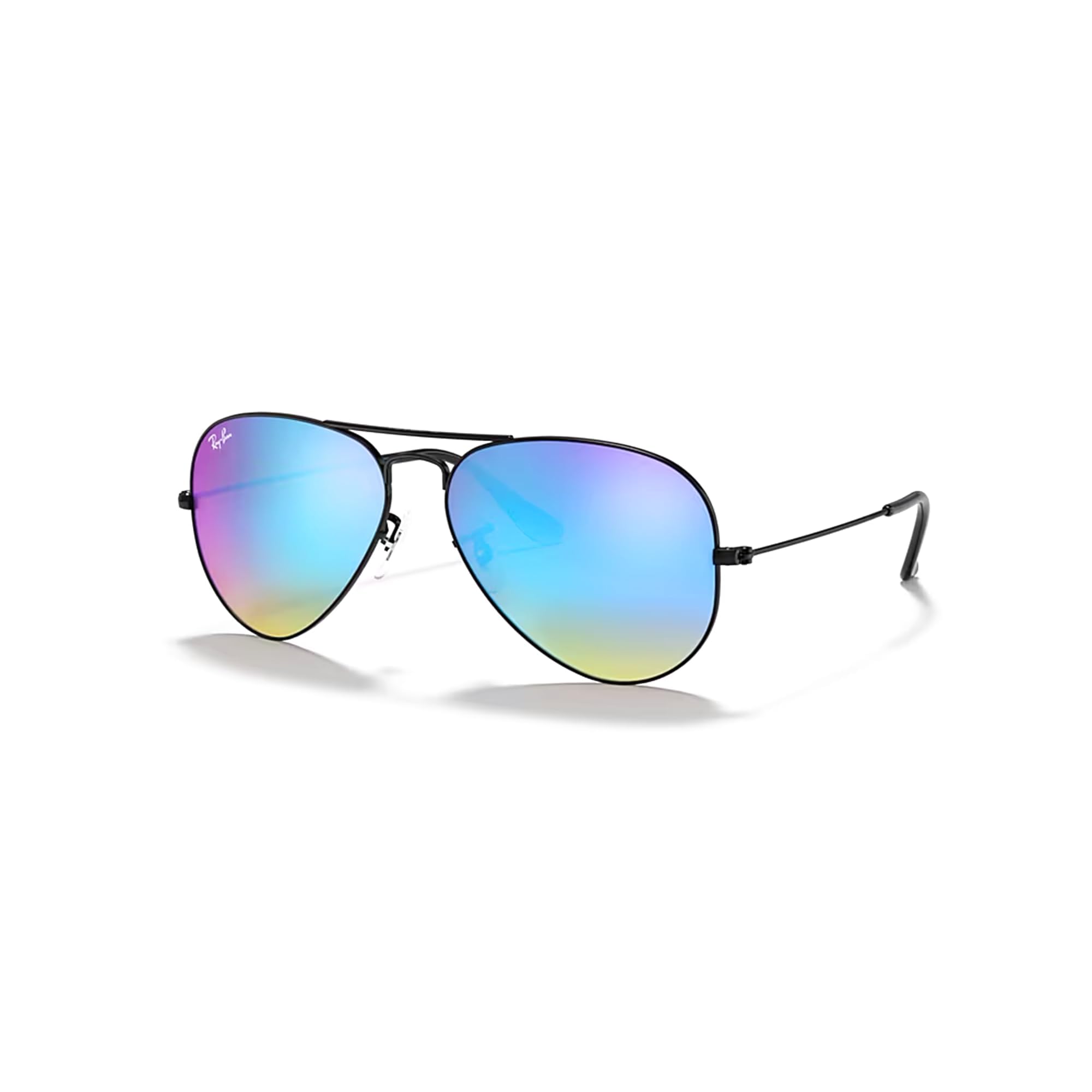Ray-Ban RB3025 Metal Aviator Sunglasses For Men For Women +BUNDLE with ACCESSORY EYEWEAR KIT