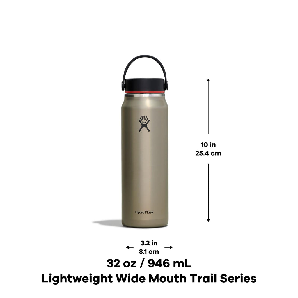 Hydro Flask 40 Oz Lightweight Trail Series Wide Flex Cap Serpentine- Hiking Water Bottle