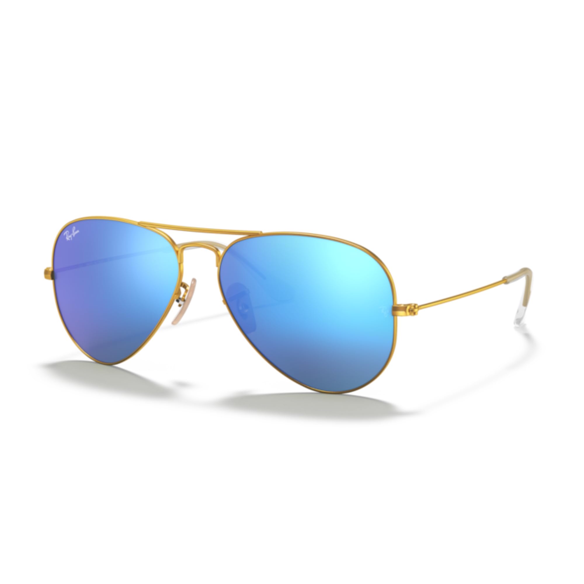 Ray-Ban RB3025 Metal Aviator Sunglasses For Men For Women +BUNDLE with ACCESSORY EYEWEAR KIT