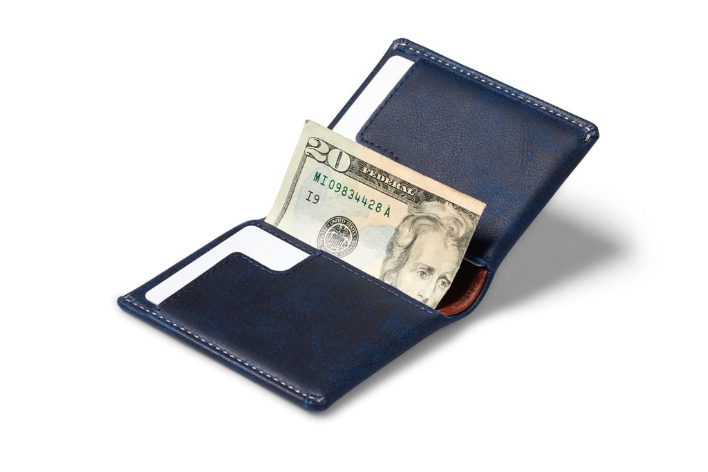 Bellroy Slim Sleeve, slim leather wallet (Max. 8 cards and bills)