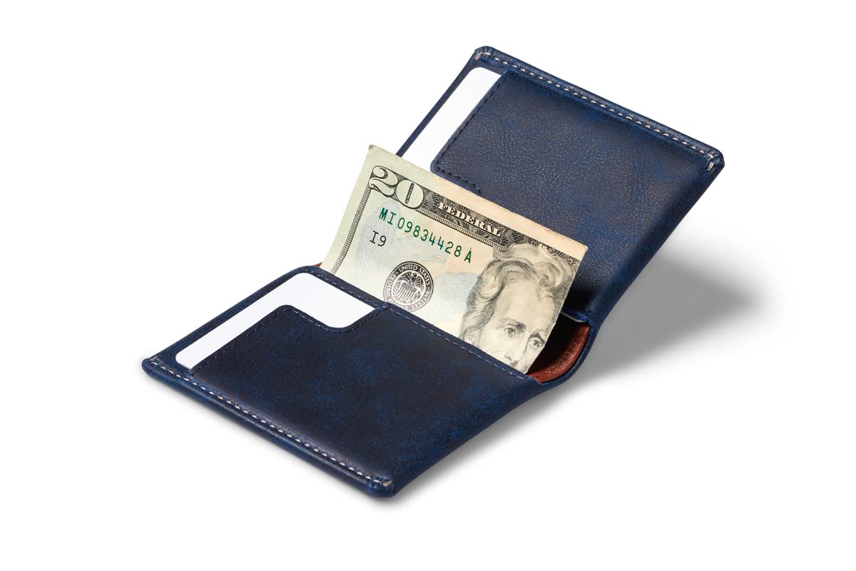 Bellroy Slim Sleeve, slim leather wallet (Max. 8 cards and bills)