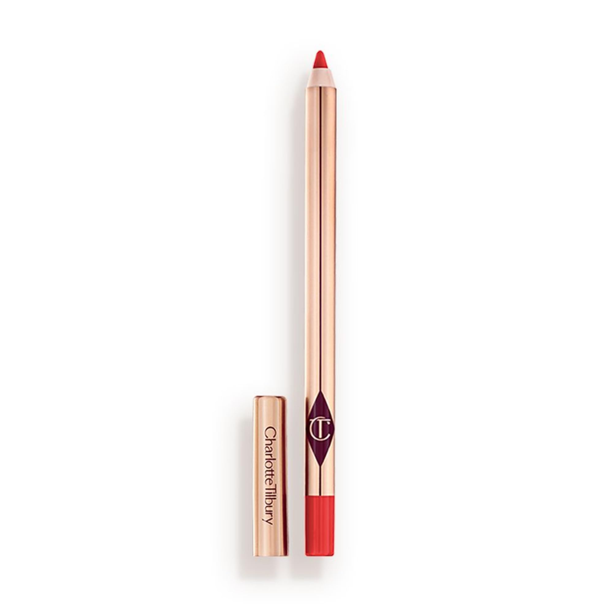 Charlotte Tilbury Lip Cheat Lip Liner Pencil - Gives Lips a Fuller-Looking, Defined Pout - Enriched with Jojoba Oil & Hyaluronic Acid - Waterproof, Smudge-Proof & Transfer-Proof