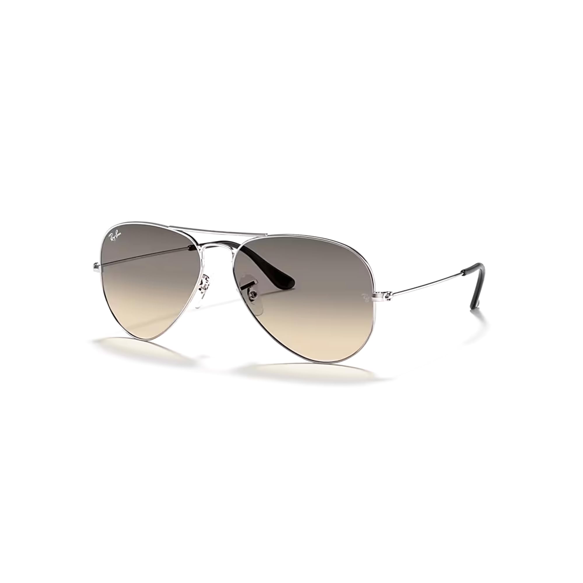 Ray-Ban RB3025 Metal Aviator Sunglasses For Men For Women +BUNDLE with ACCESSORY EYEWEAR KIT