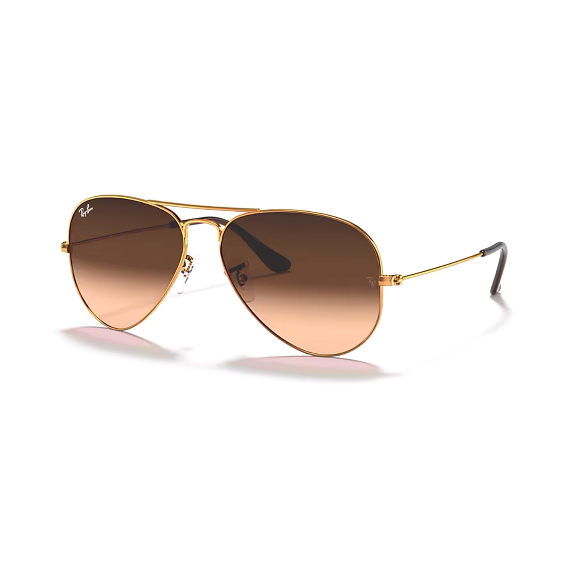 Ray-Ban RB3025 Metal Aviator Sunglasses For Men For Women +BUNDLE with ACCESSORY EYEWEAR KIT
