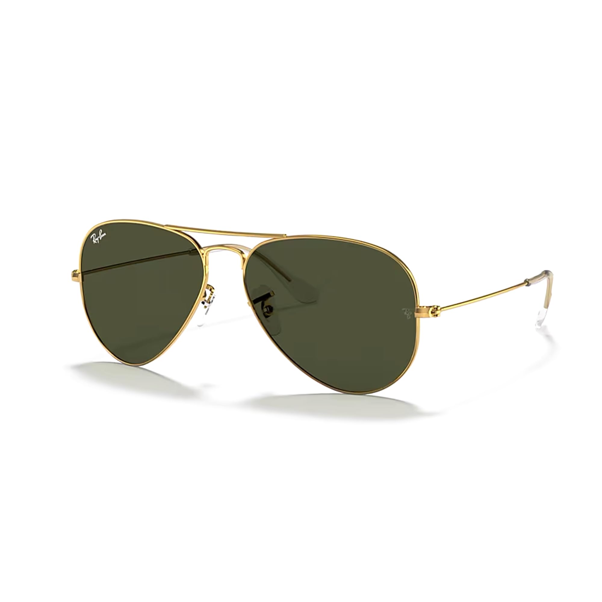 Ray-Ban RB3025 Metal Aviator Sunglasses For Men For Women +BUNDLE with ACCESSORY EYEWEAR KIT