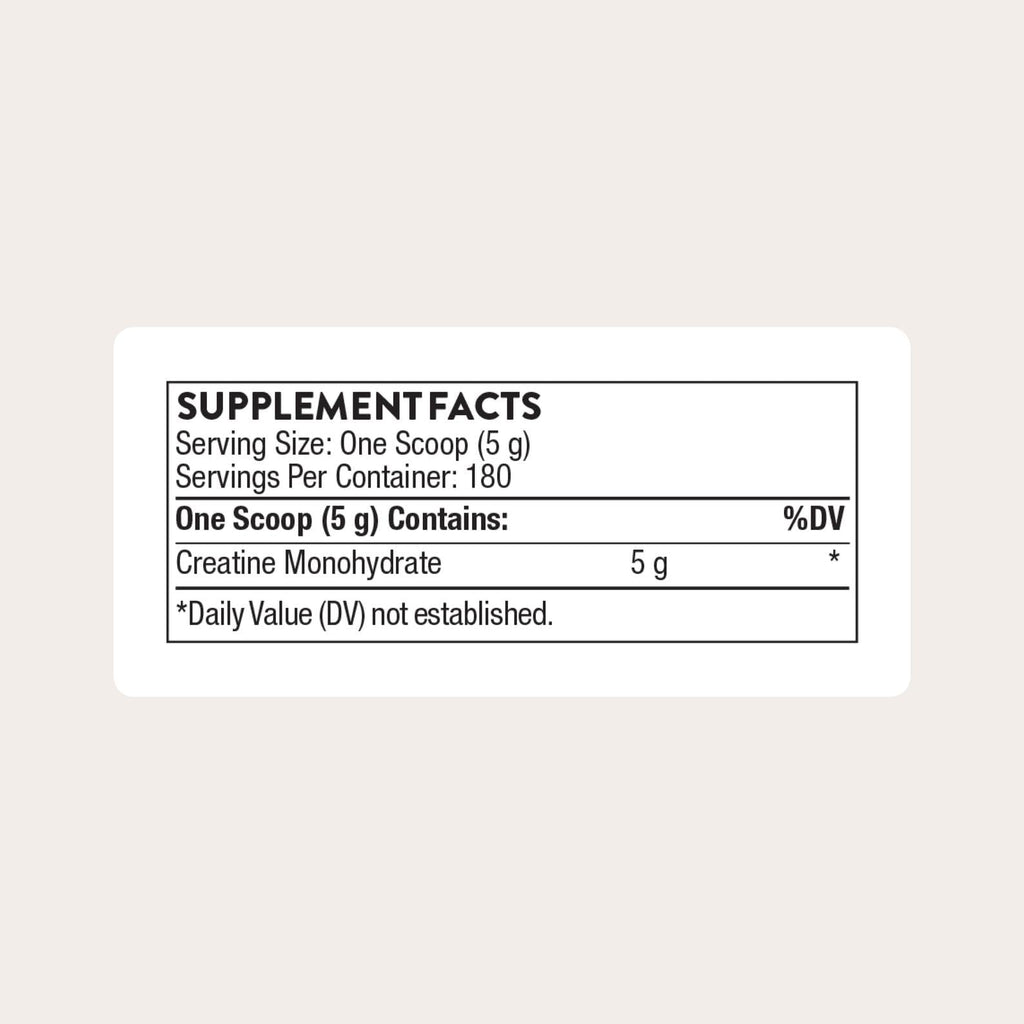 THORNE Creatine - Micronized Creatine Monohydrate Powder - Support for Muscles & Cognitive Function* - for Women & Men - Unflavored - NSF Certified for Sport - 5 g per Serving - 90 Servings