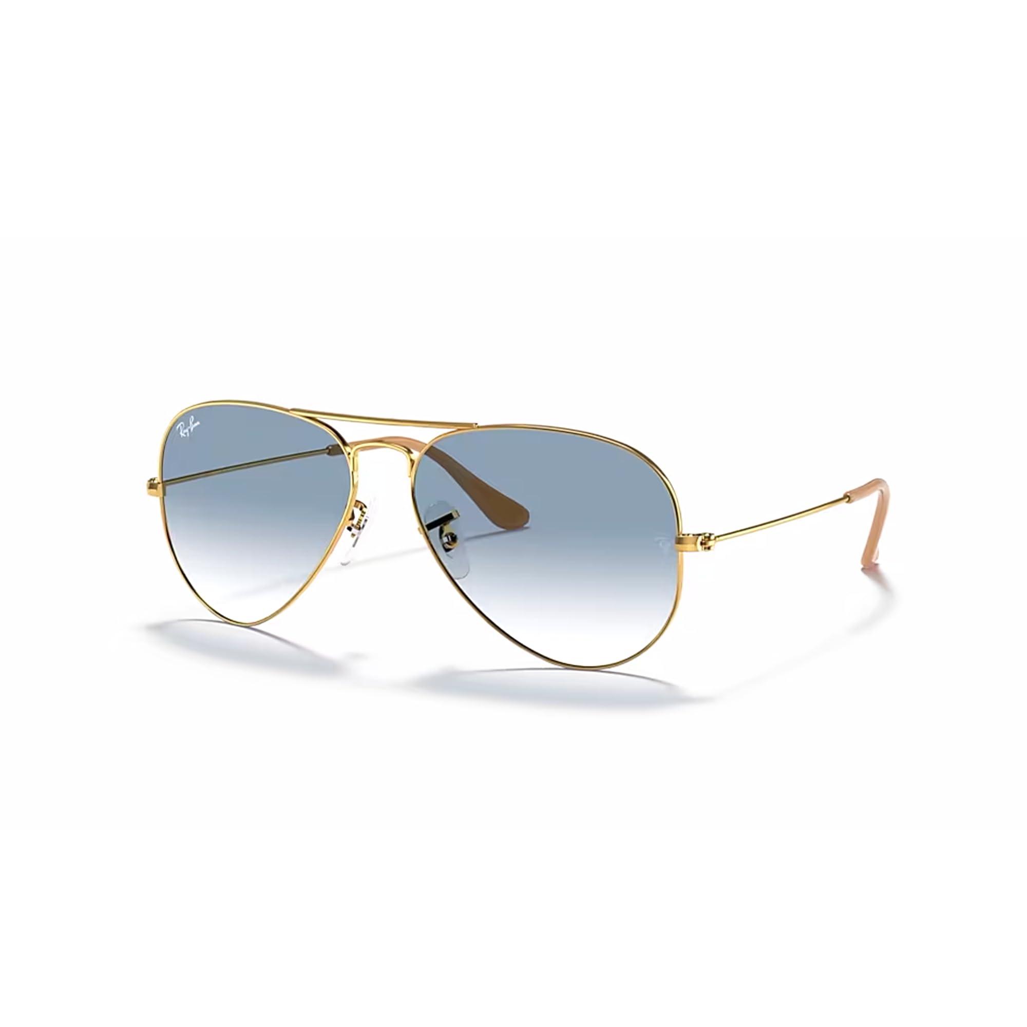Ray-Ban RB3025 Metal Aviator Sunglasses For Men For Women +BUNDLE with ACCESSORY EYEWEAR KIT