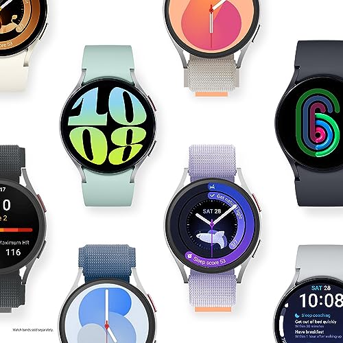 Samsung Galaxy Watch 6 Classic 43mm Bluetooth Smartwatch, Rotating Bezel, Fitness Tracker, Personalized HR Zones, Advanced Sleep Coaching, Heart Monitor, BIA Sensor, Health Insights, US Version, Black