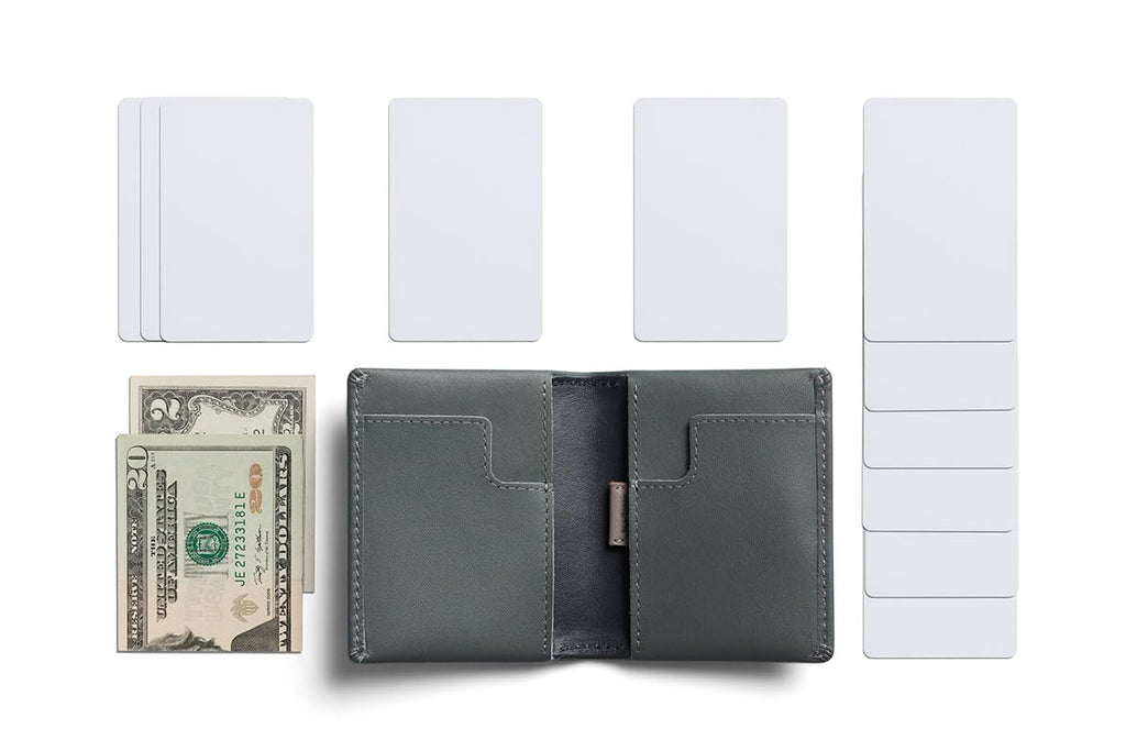 Bellroy Slim Sleeve, slim leather wallet (Max. 8 cards and bills)
