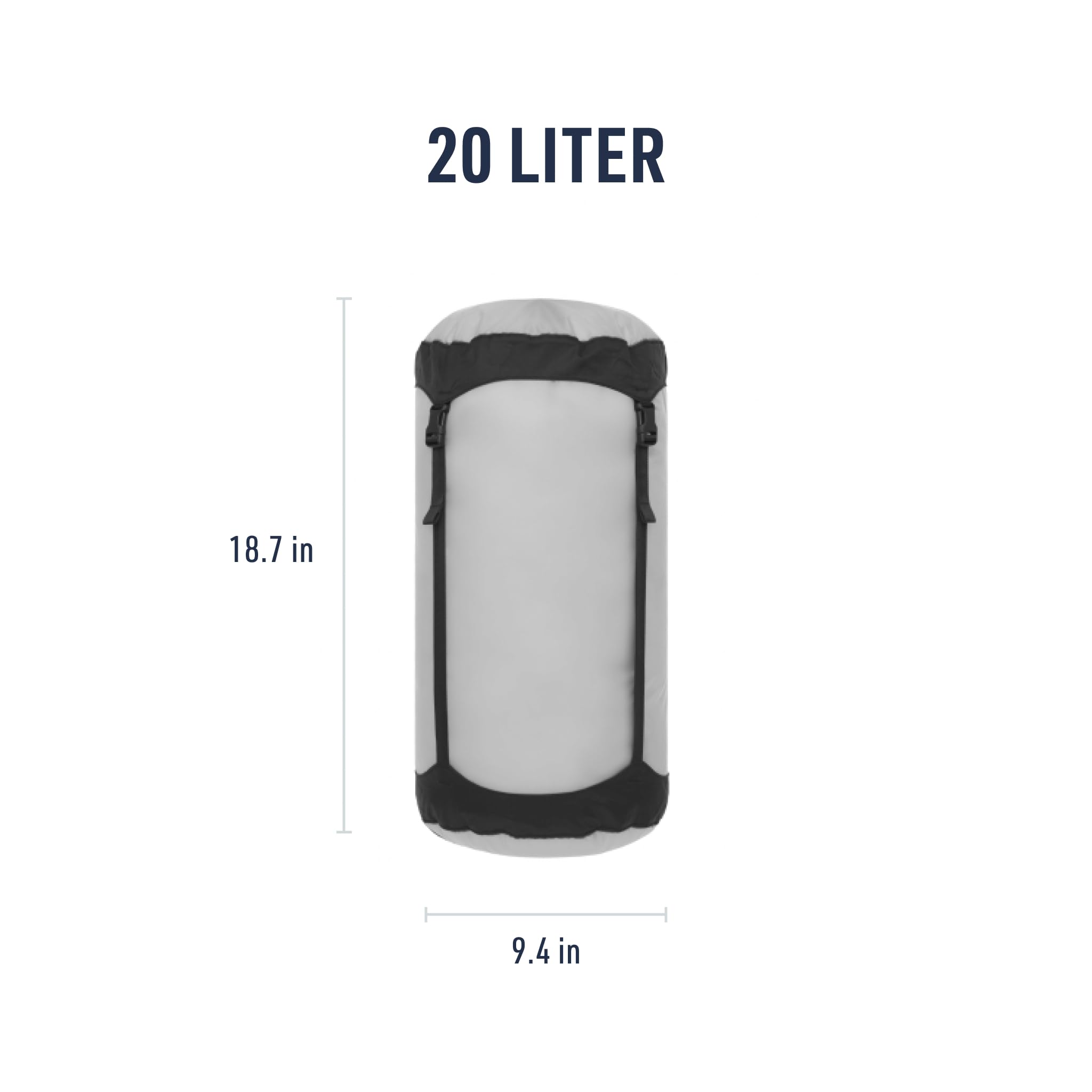 Sea to Summit Ultra-SIL Compression Sack, Ultralight Outdoor and Travel Storage