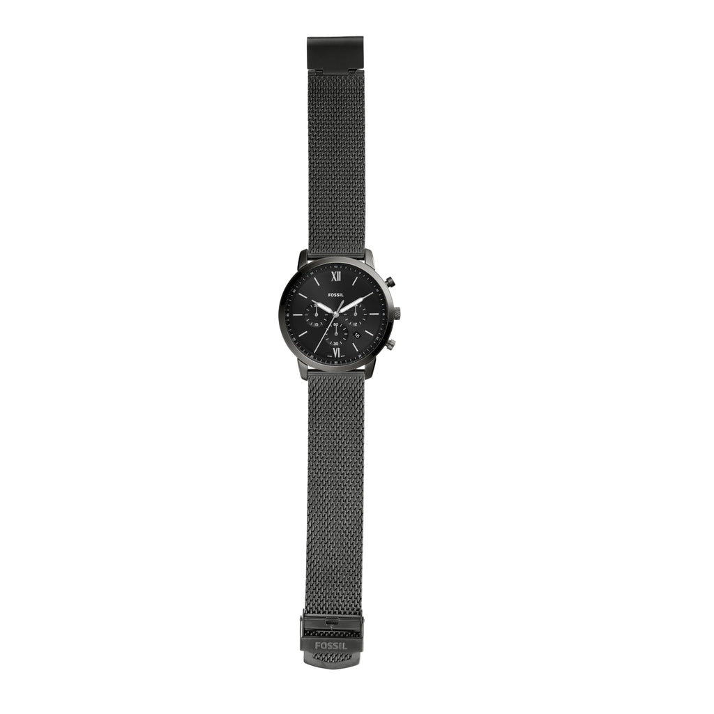 Fossil Men's Watch, Neutra Quartz Stainless Steel Chronograph Watch for Men