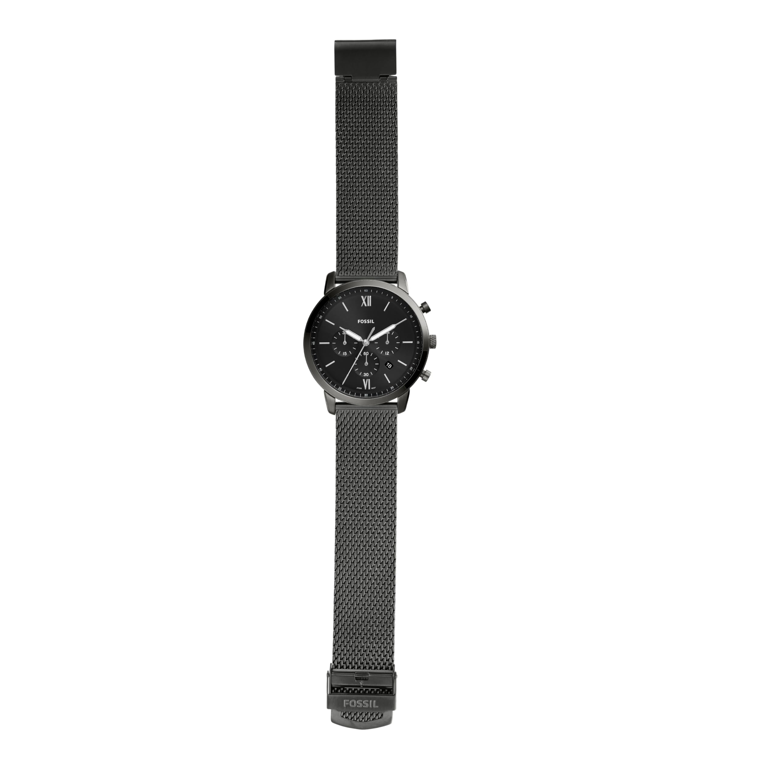Fossil Men's Watch, Neutra Quartz Stainless Steel Chronograph Watch for Men