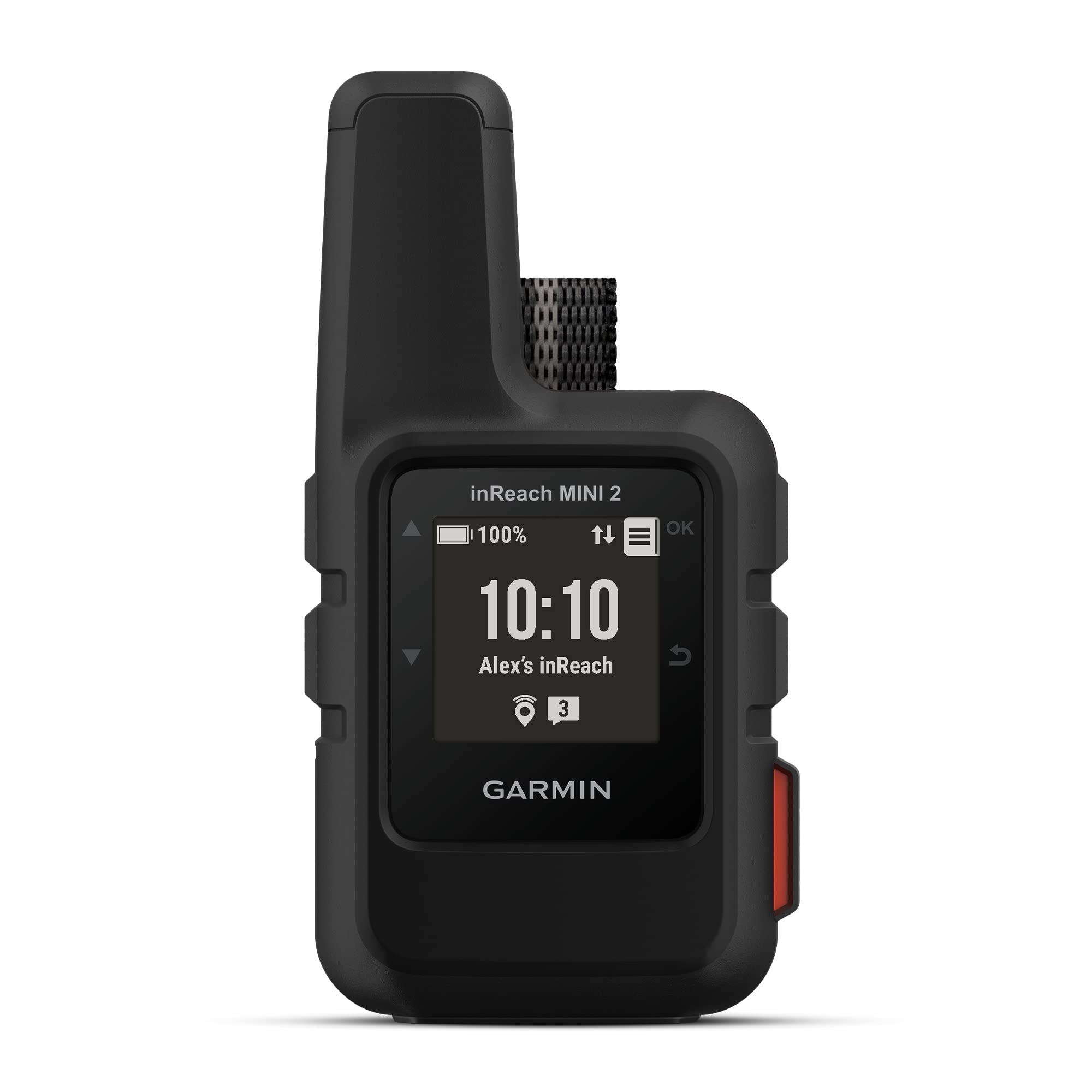Garmin inReach Mini 2, Lightweight and Compact Satellite Communicator, Hiking Handheld, Orange - 010-02602-00
