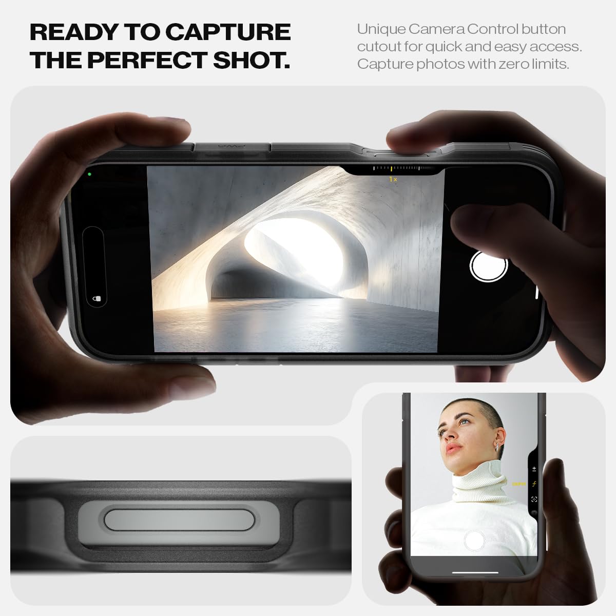 Spigen Tough Armor MagFit Designed for iPhone 15 Case (2023) [Kickstand] [Military-Grade Protection] Compatible with MagSafe - Black