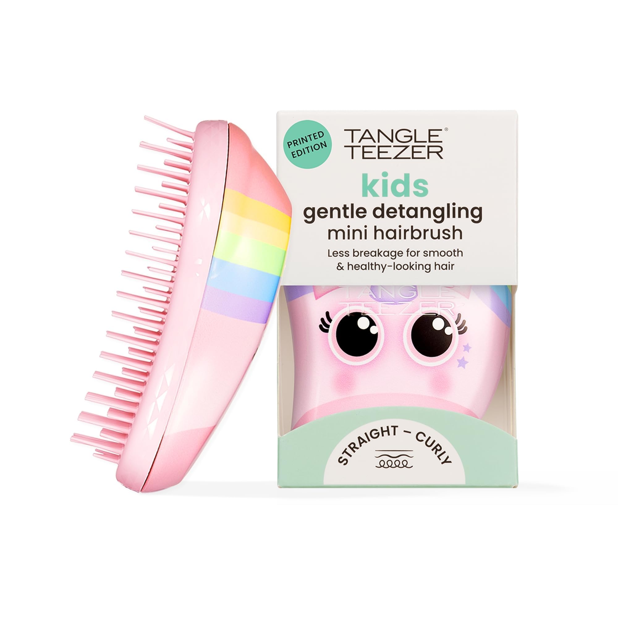 Tangle Teezer Original Detangler Brush, Dry & Wet Hairbrush for All Hair Types, Pink Fizz