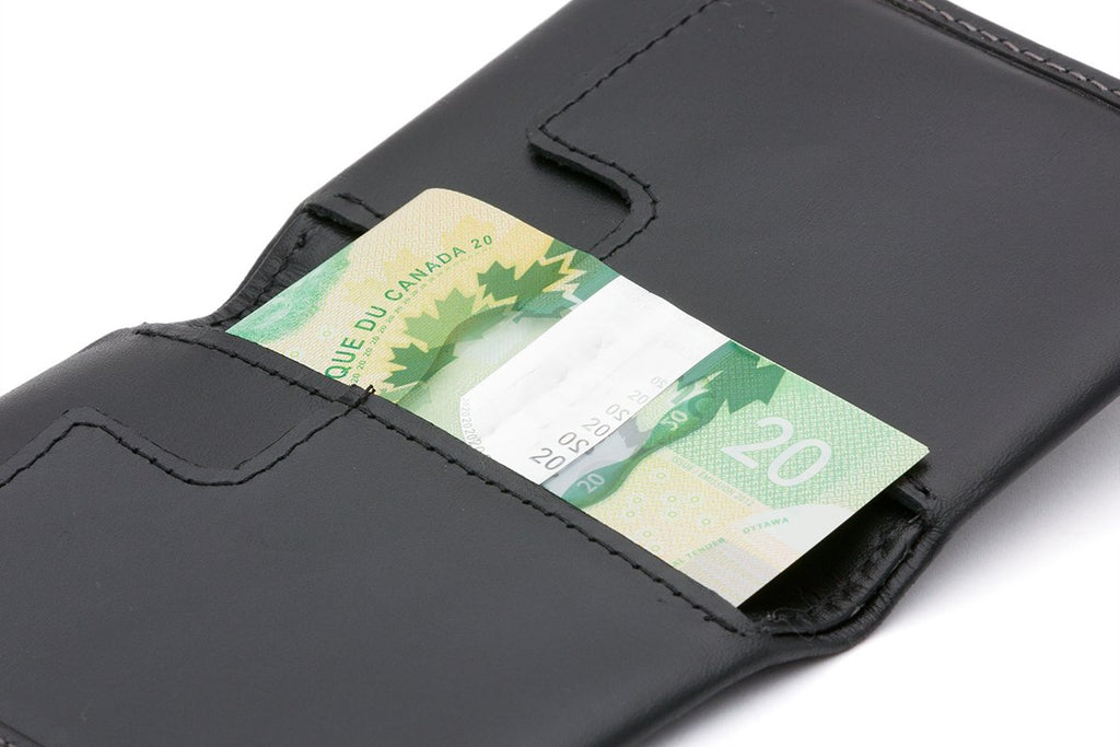 Bellroy Slim Sleeve, slim leather wallet (Max. 8 cards and bills)
