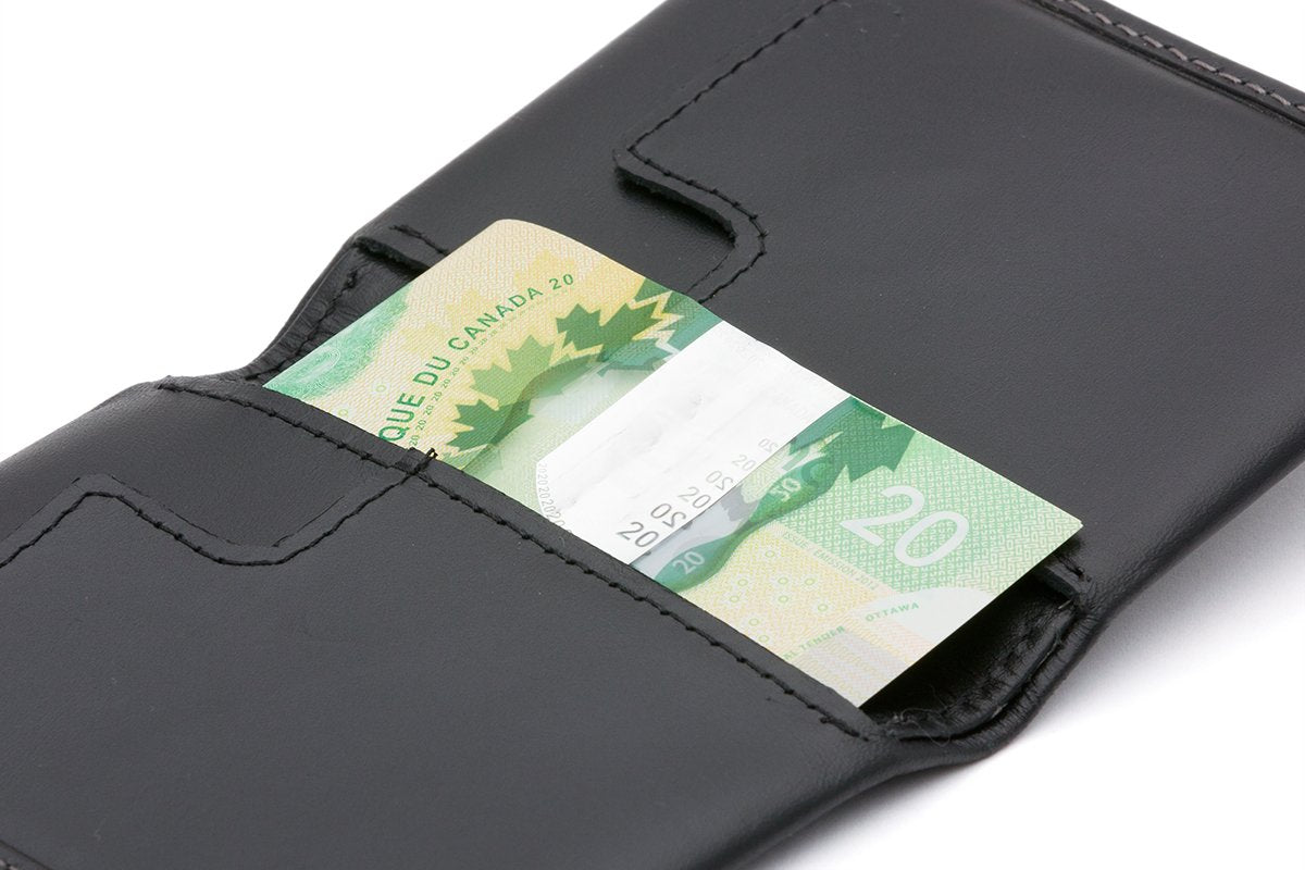 Bellroy Slim Sleeve, slim leather wallet (Max. 8 cards and bills)