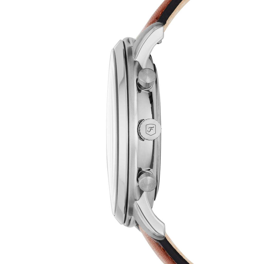 Fossil Men's Watch, Neutra Quartz Stainless Steel Chronograph Watch for Men