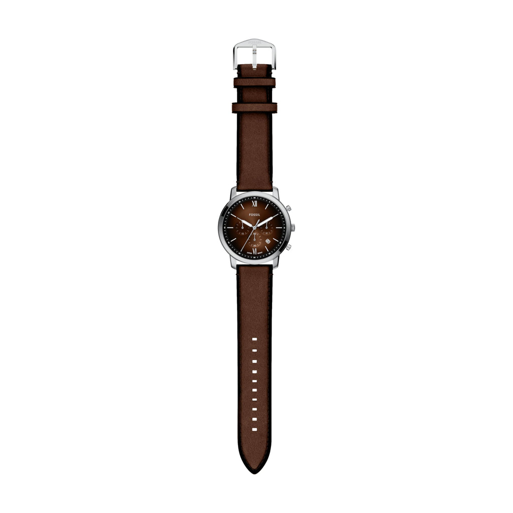 Fossil Men's Watch, Neutra Quartz Stainless Steel Chronograph Watch for Men