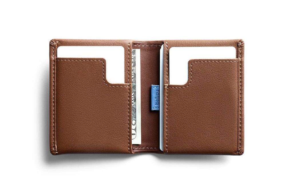 Bellroy Slim Sleeve, slim leather wallet (Max. 8 cards and bills)