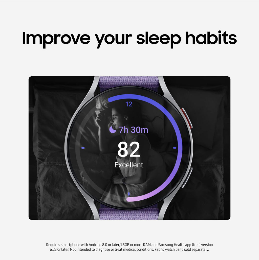Samsung Galaxy Watch 6 Classic 43mm Bluetooth Smartwatch, Rotating Bezel, Fitness Tracker, Personalized HR Zones, Advanced Sleep Coaching, Heart Monitor, BIA Sensor, Health Insights, US Version, Black