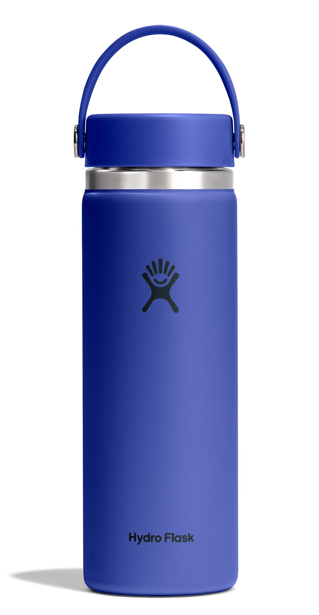 Hydro Flask Water Bottle - Insulated Stainless Steel - Wide Mouth Flex Lid, Non Spill, Leakproof and Refillable in 32 Oz White