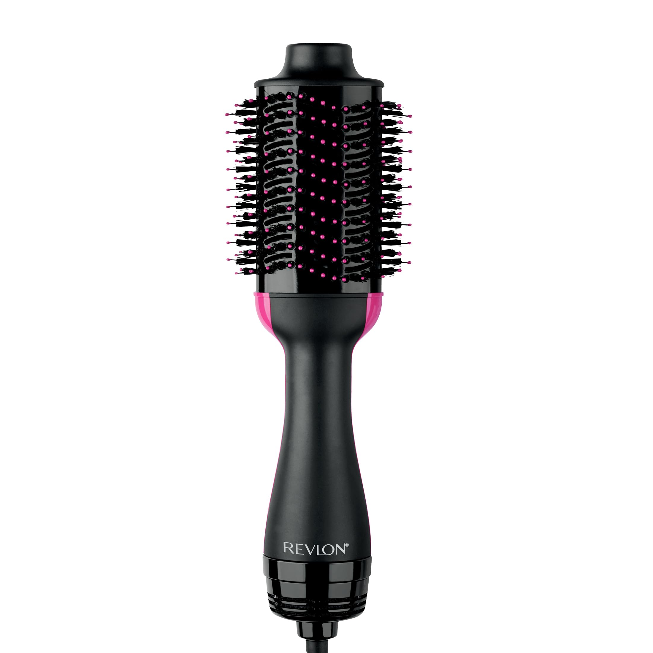 REVLON One Step Volumizer Plus Hair Dryer and Styler | More Volume, Less Damage, and More Styling Control for Easy and Fast Salon-Style Blowouts, Plus Travel Friendly (Black)