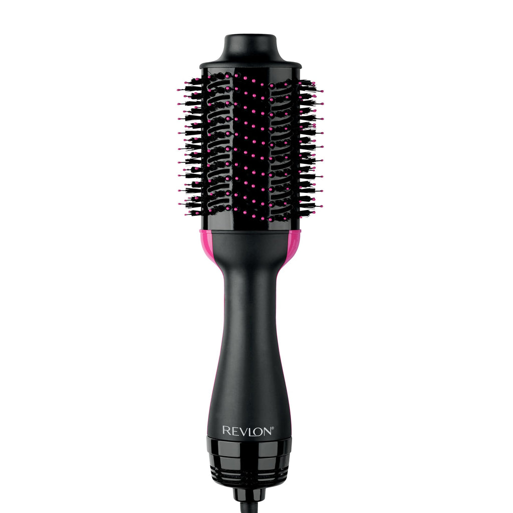 REVLON One Step Volumizer Plus Hair Dryer and Styler | More Volume, Less Damage, and More Styling Control for Easy and Fast Salon-Style Blowouts, Plus Travel Friendly (Black)