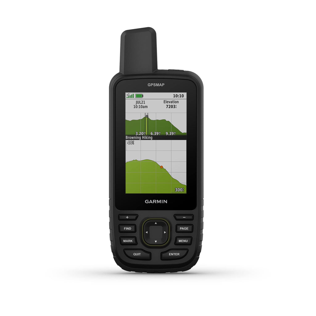Garmin GPSMAP 67i Rugged GPS Handheld with inReach® Satellite Technology, Two-Way Messaging, Interactive SOS, Mapping