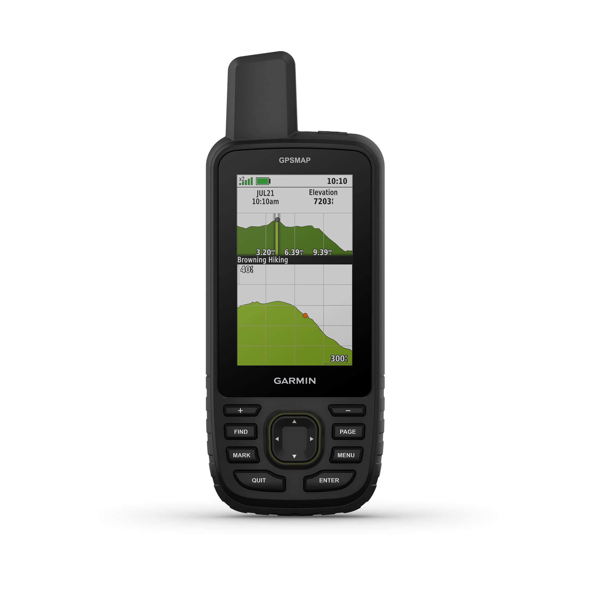 Garmin GPSMAP 67i Rugged GPS Handheld with inReach® Satellite Technology, Two-Way Messaging, Interactive SOS, Mapping
