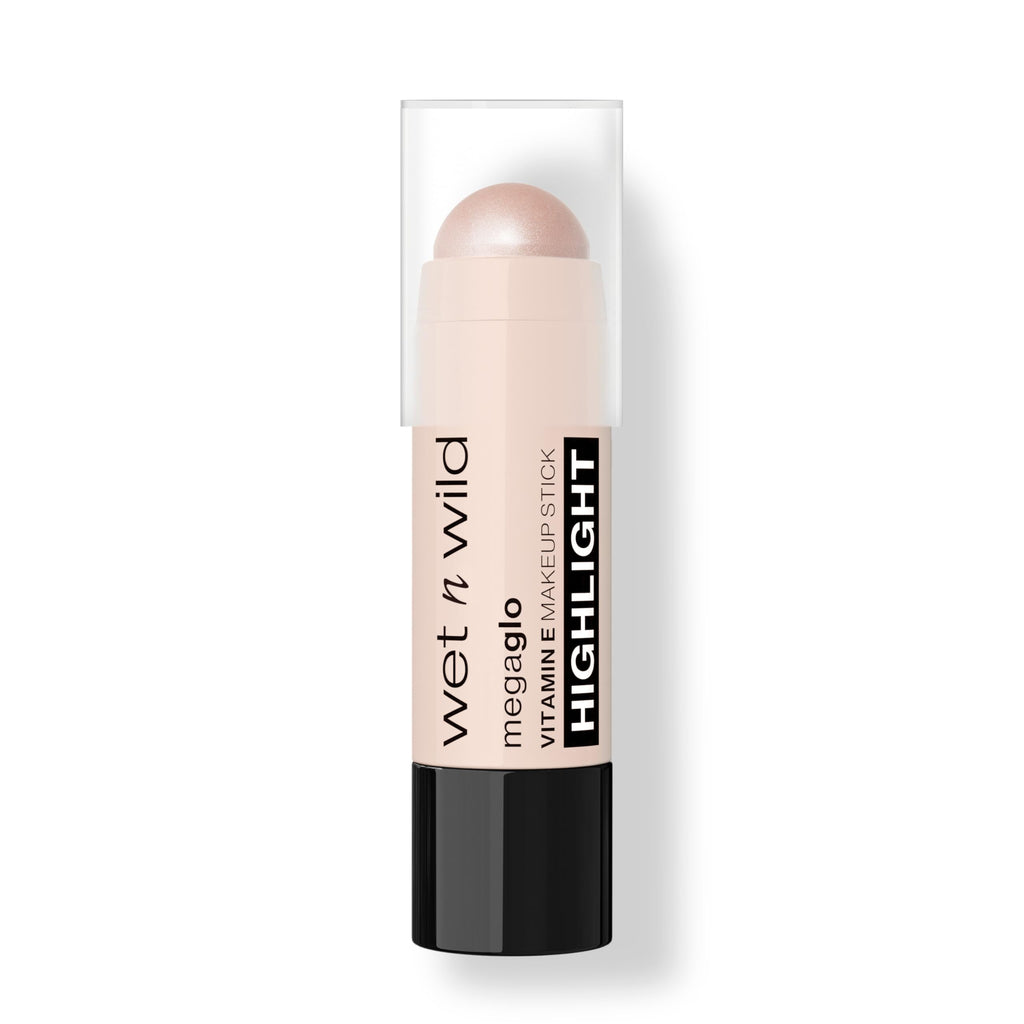 wet n wild MegaGlo Makeup Stick, Buildable Color, Versatile Use, Cruelty-Free & Vegan - When the Nude Strikes